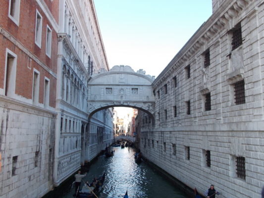 O que fazer em Veneza Ponte dos suspiros