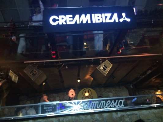 Festas em Ibiza Fatboy Slim na Amnesia