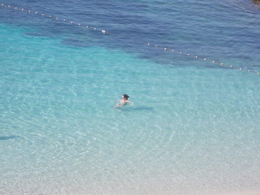 Melhores praias de Ibiza Cala Salada and Saladeta