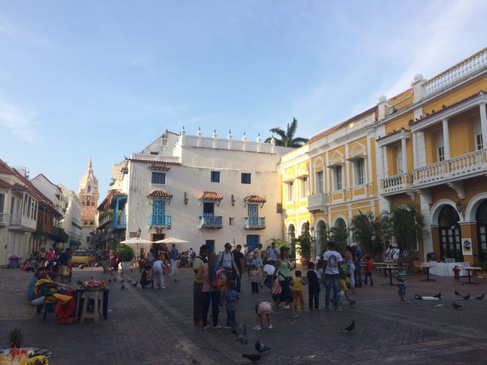 Plaza San Pedro Claver Cartagena