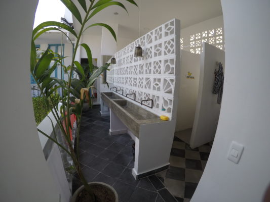 Banheiro Republica Hostel Cartagena