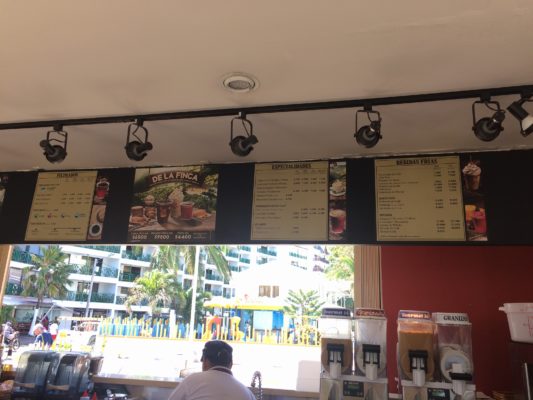 Onde comer em San Andrés Café Juan Valdez
